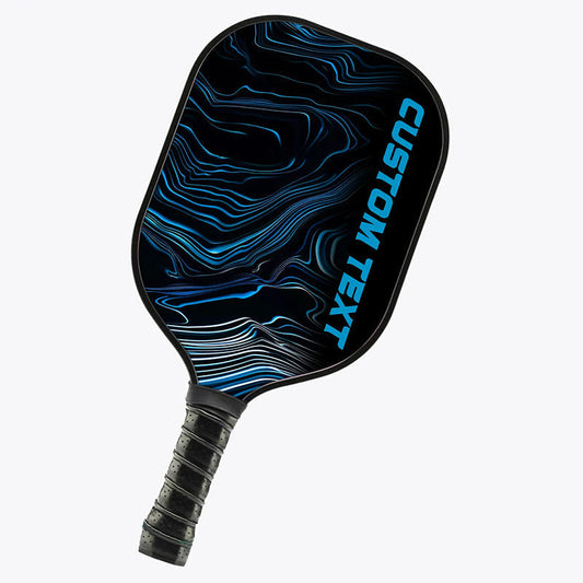 BlueJose Blue Wave Customized Name Pickleball Paddle