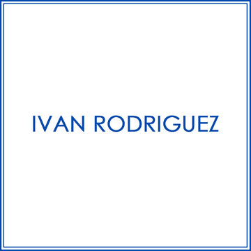 BlueJose Light Green Hunter Light Blue Shirt For Ivan Rodriguez