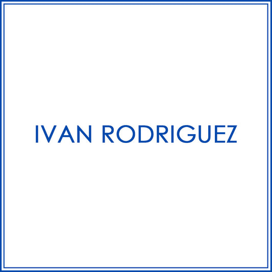 BlueJose Light Green Hunter Light Blue Shirt For Ivan Rodriguez