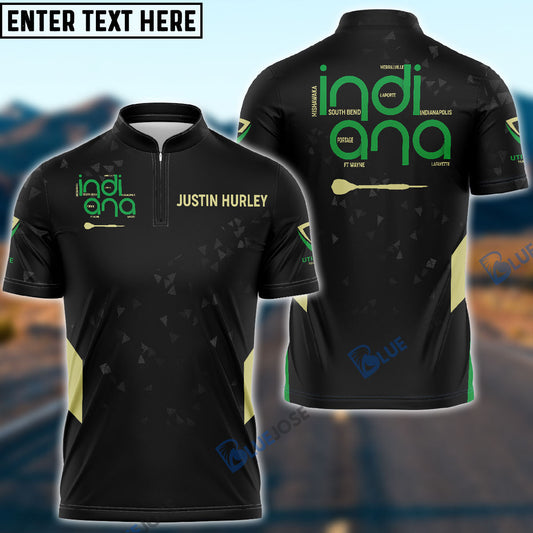 BlueJose Indiana Darts Shirt For Justin Hurley