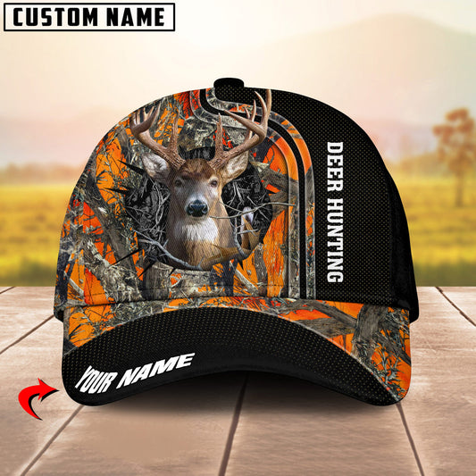 BlueJose Camo Deer Hunting Pursuit Multicolor Personalized Cap