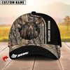 BlueJose Camo Moose Hunting Pursuit Multicolor Personalized Cap