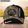 BlueJose Camo Moose Hunting Pursuit Multicolor Personalized Cap