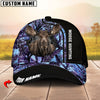 BlueJose Camo Moose Hunting Pursuit Multicolor Personalized Cap