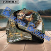 BlueJose Moose Hunting Jungle Camo Personalized Cap ( 4 Colors )