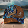 BlueJose Hunting Deer Leather Pattern Multicolor Personalized Cap