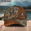 BlueJose Hunting Deer Leather Pattern Multicolor Personalized Cap