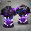 BlueJose Bowling And Pins Flame Fenrir Customized Name 3D Shirt (4 Colors)