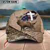 BlueJose Hunting Premium Patriotic Wild Hunting Multicolor Personalized Cap