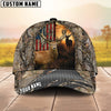 BlueJose Woodland Majesty Hunting Deer Grass Camo Pattern Multicolor Personalized Cap