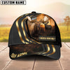 BlueJose Moose Hunting Forest Premium Personalized Cap ( 2 Colors )