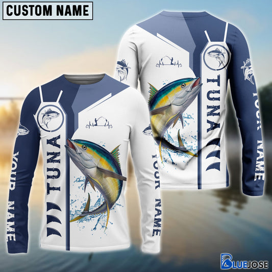 Bluejose Personalized Tuna Fishing 3D Shirts