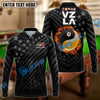 BlueJose Billiards Yin Yang Custom Shirt For VZLA Team