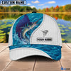 BlueJose Custom Name Sailfish Fishing Blue Water Cap