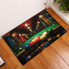 BlueJose Billiards Table Art Doormat