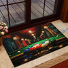 BlueJose Billiards Table Art Doormat