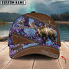 BlueJose Moose Hunting Camo Pattern Multicolor Personalized Cap