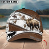 BlueJose Moose Hunting Camo Pattern Multicolor Personalized Cap