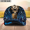 BlueJose Deer Hunting Line Camo Pattern Personalized Name Cap ( 5 Colors )