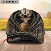 BlueJose Deer Hunting Line Camo Pattern Personalized Name Cap ( 5 Colors )