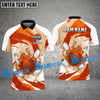 BlueJoses Bowling and Pins Water Pattern Flame Customized Name, Team Name 3D Shirt (4 Colors)