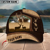 BlueJose Premium Couple Deer Hunting Buck& Doe Collab Artist Classic Personalized Cap