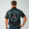 BlueJoseViking Style - Mjolnir and Valknut Polo-Shirt