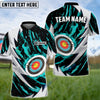 BlueJoses Personalized Name Thunder Dot Archery Multicolor 3D Shirt