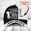 BlueJose Archery Just Because I'm Old Doesn't Mean You're Out Of The Range Personalized Name Cap