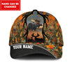 BlueJose Moose Hunting Multicolor Personalized Cap