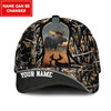 BlueJose Moose Hunting Multicolor Personalized Cap