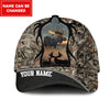 BlueJose Moose Hunting Multicolor Personalized Cap