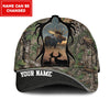 BlueJose Moose Hunting Multicolor Personalized Cap