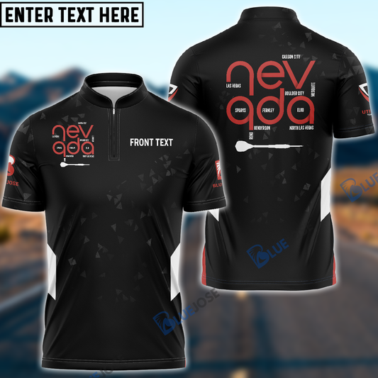 BlueJose Nevada Darts Custom Name Shirt