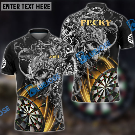 BlueJose Custom Darts Polo Shirt For Joshua