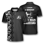 BlueJose  I Know I Shoot Like an Old Man Archery Personalized Unisex Shirt