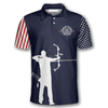 BlueJose Silhouette Flag Archery Personalized Unisex Shirt