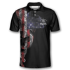 BlueJose Smoky US Flag Archery Personalized Unisex Shirt