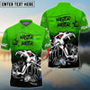 BlueJose Master Baiter Green Custom Name 3D Shirts