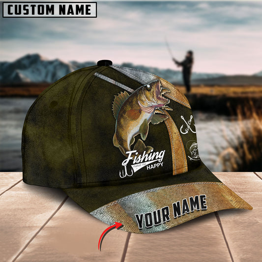 BlueJose Personalized Walleye Fishing Classic Cap