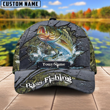 BlueJose Personalized Fish Aholic Water Grass Cap