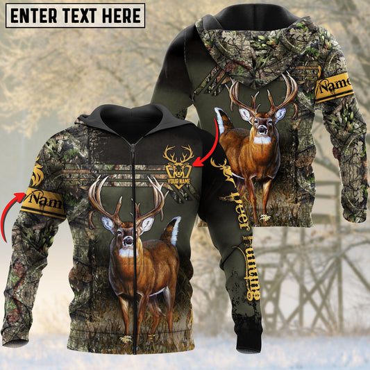 BlueJose Deer Hunting Personalized 3D Shirts