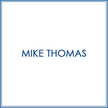 BlueJose Custom Pin & Tonic Bowling Shirt For Mike Thomas