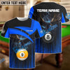 BlueJose Billiards 8-Ball & 9-Ball Eagle Personalized Shirt