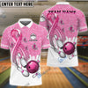 BlueJose Bowling And Pins Awareness Edition Customized Name 3D Shirt (4 Colors)