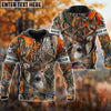 BlueJose The Premium Deer Hunting Camo Personalized Name 3D Shirt