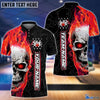 BlueJoses Personalized Name and Team Name Skull Fire Winner Bowling and Pins Multicolor 3D Shirt, Personalized Shirts For Bowling Players