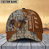 BlueJose Hunting Deer Under God Personalized Name Cap