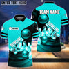 BlueJoses Bowling and Pins Colorful Personalized Name Team Name 3D Shirt (4 Colors)