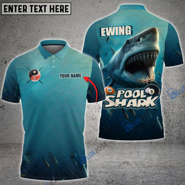 BlueJose Billiards Shark Personalized 3D Shirt For Thomas